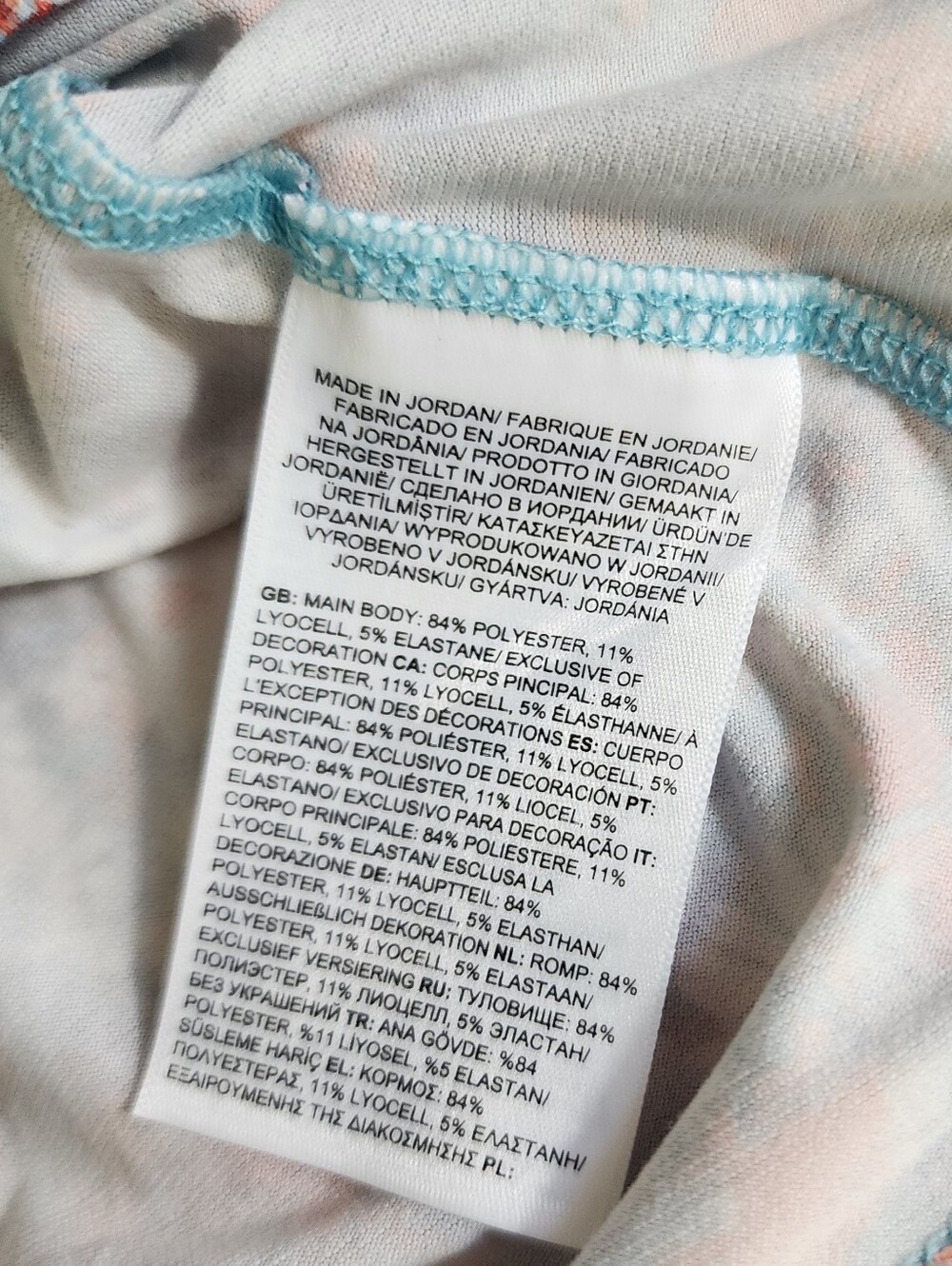THE NORTH FACE | Floral Print Tank Top with Blue Trim - Women's - Picture 7 of 11